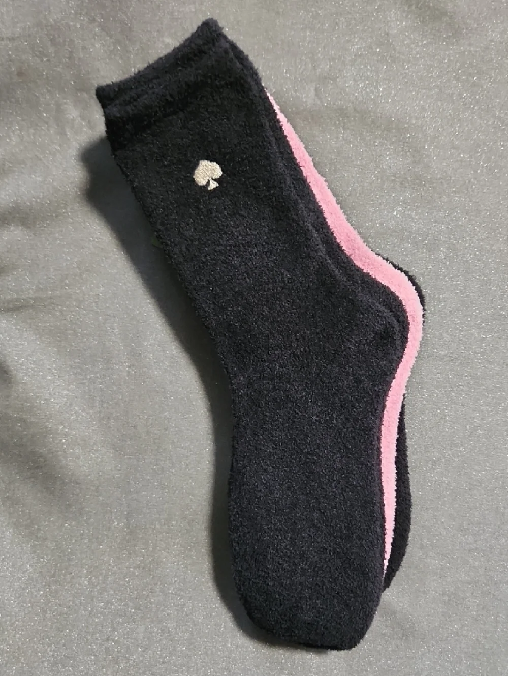 kate spade plush fuzzy